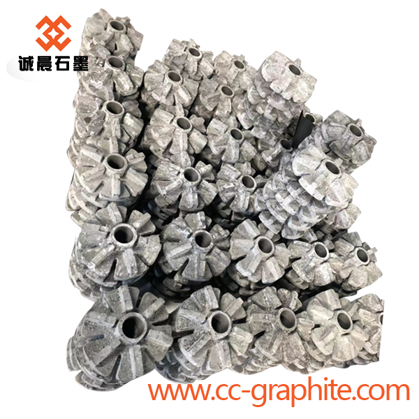 Graphite rotor for Alumimum industry