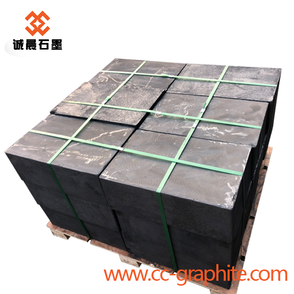 Fine-grain graphite block